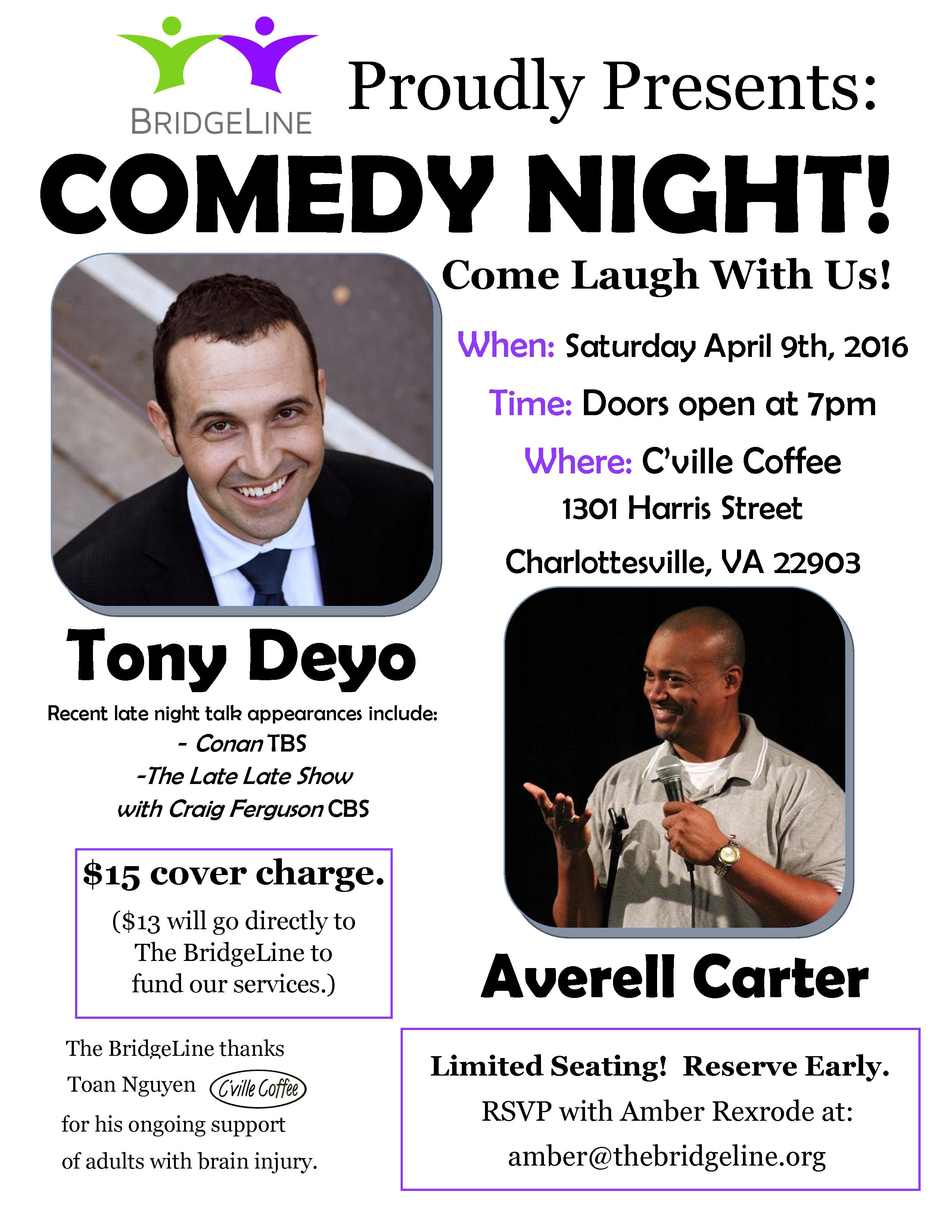 comedy night 2016 flyer
