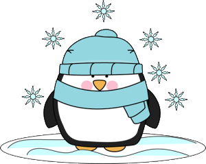 penguin-in-the-snow